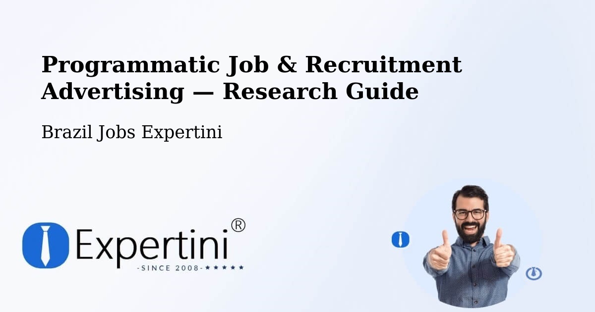 Programmatic Job & Recruitment Advertising — Research Guide – Ingá